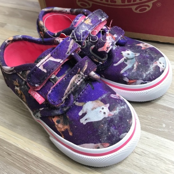 NWT VANS Atwood V Canvas CatDog Kid’s AUTHENTIC - Picture 2 of 6